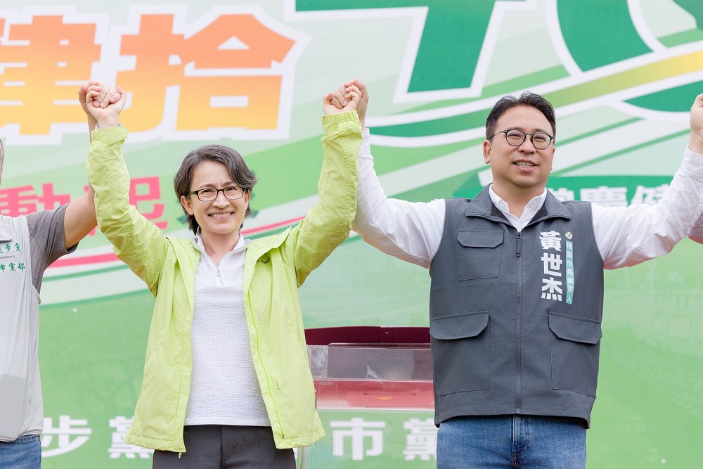 蕭美琴讚「鄰家男孩」最懂在地　黃世杰喊話桃園人：讓我重新擦亮國門招牌