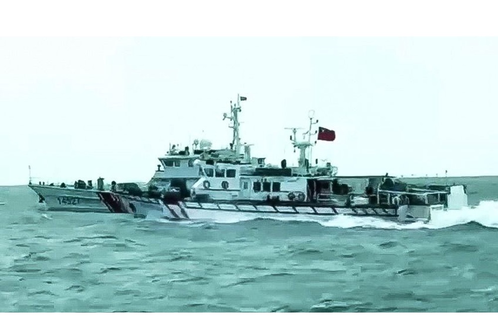 中國海警船一週三闖金門　海巡艇不畏風浪強勢驅離