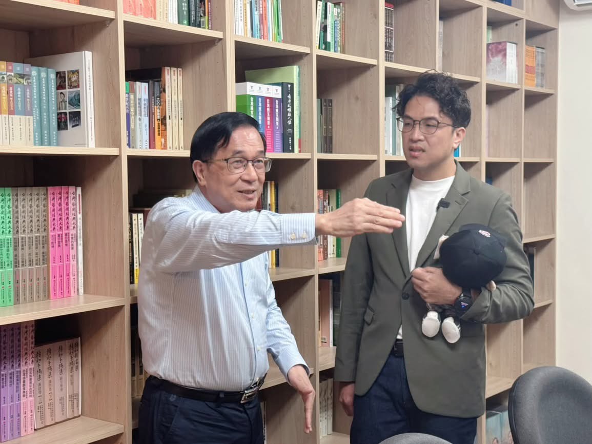 拜會陳水扁取經台北治理與選戰　沈伯洋：學習前輩經驗、打自己的選戰
