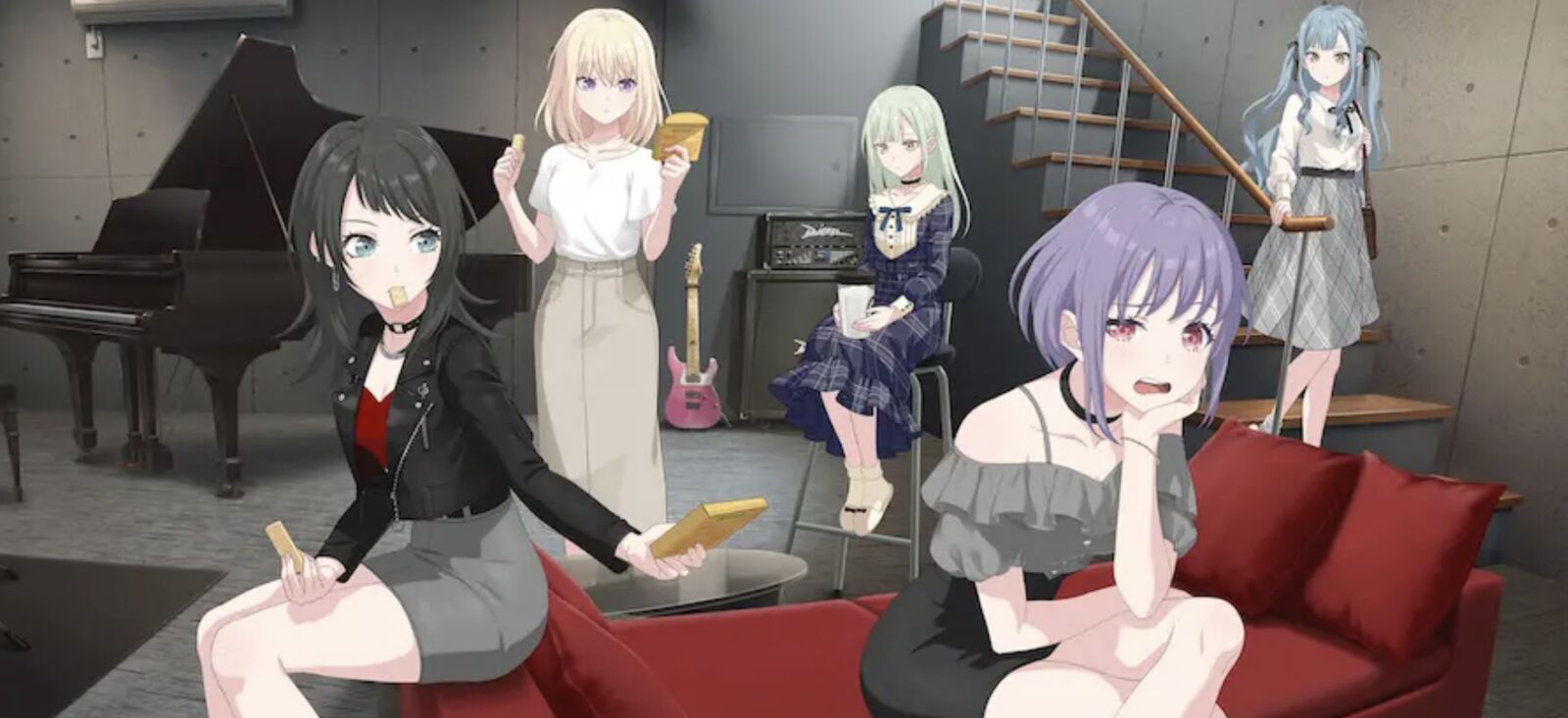 《BanG Dream!交織的樂章》9/24全球公測　5大少女樂團一次集結