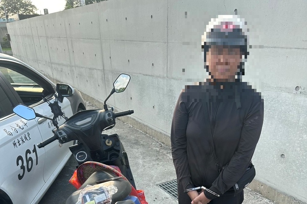 AI車牌辨識神助攻　泰籍女騎贓車趴趴走秒被鎖定