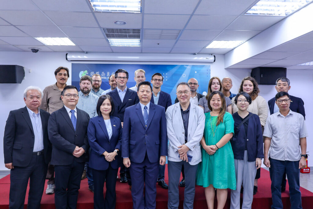 外媒政經記者團拜會海委會　謝慶欽籲國際正視中國灰色威脅