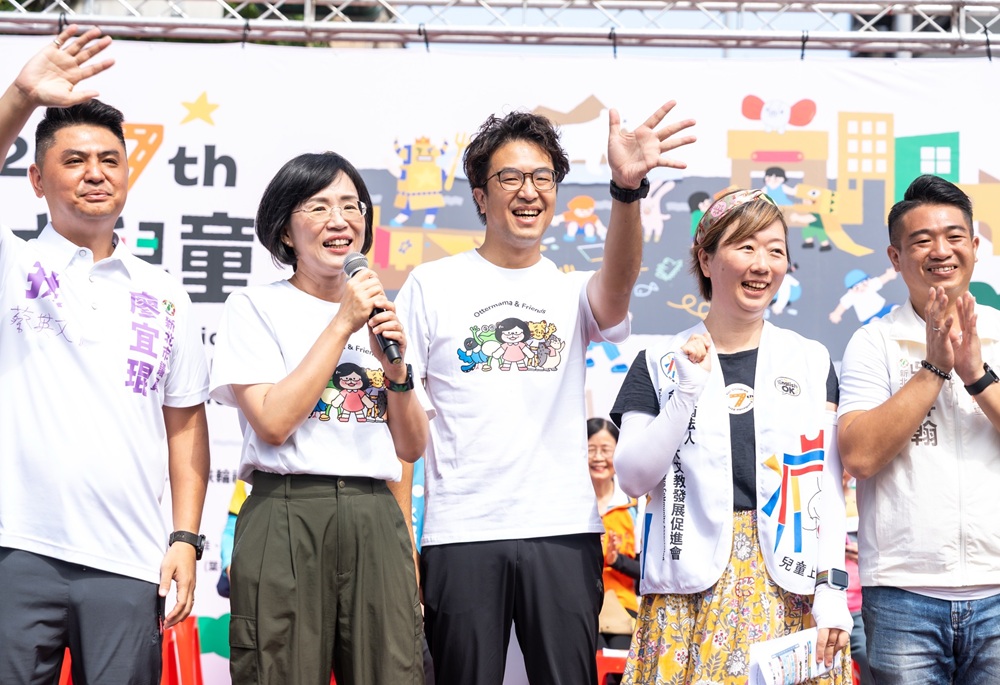 蘇巧慧、沈伯洋「瘋北大」合體　共畫雙北親子藍圖打造友善城市
