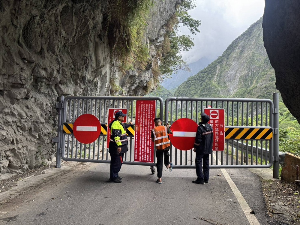 薔琵颱風來襲　蘇花路廊及中橫公路實施預警性封閉
